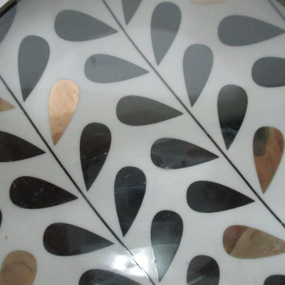 Macy's Designer Set 4 Dessert Salad Appetizer Plates 14K Gold Embellished 6” NEW - Picture 4 of 12